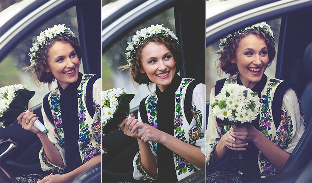 Smile, it is your day my darling, Romanian traditional wedding, Bucovina, Photo copyright Ovidiu Lesan